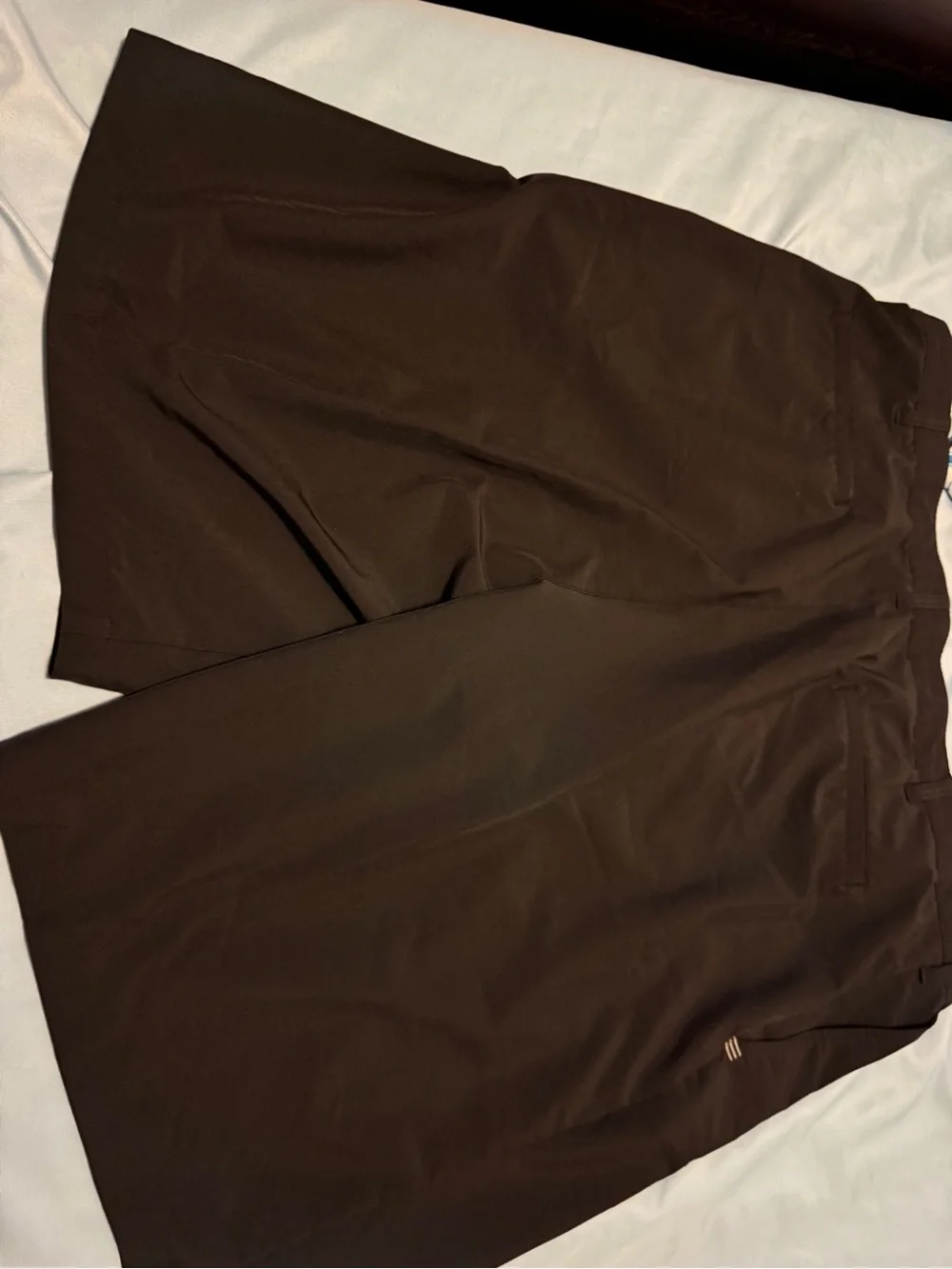 adidas Gray Athletic Shorts with Logo